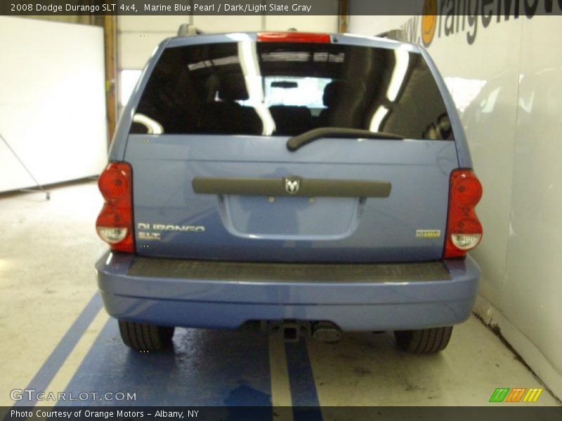 Marine Blue Pearl / Dark/Light Slate Gray 2008 Dodge Durango SLT 4x4