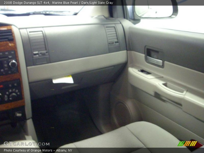 Marine Blue Pearl / Dark/Light Slate Gray 2008 Dodge Durango SLT 4x4
