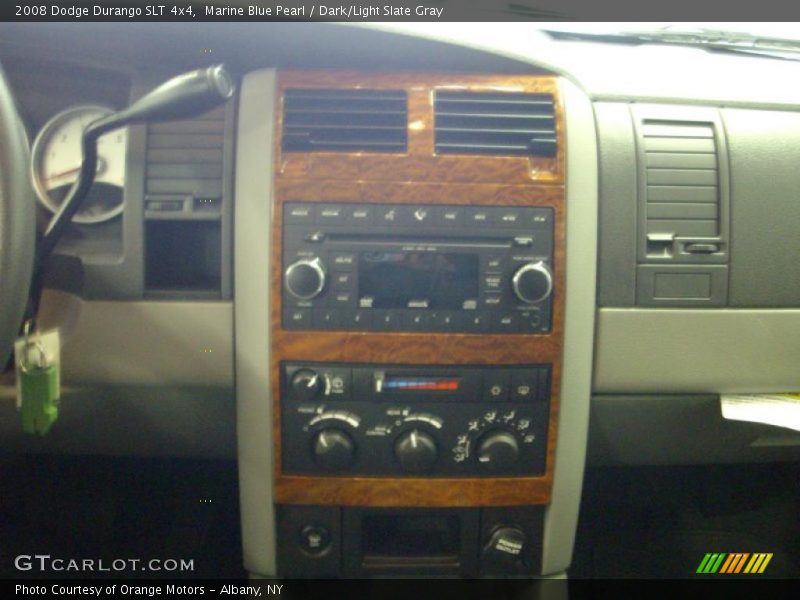 Marine Blue Pearl / Dark/Light Slate Gray 2008 Dodge Durango SLT 4x4