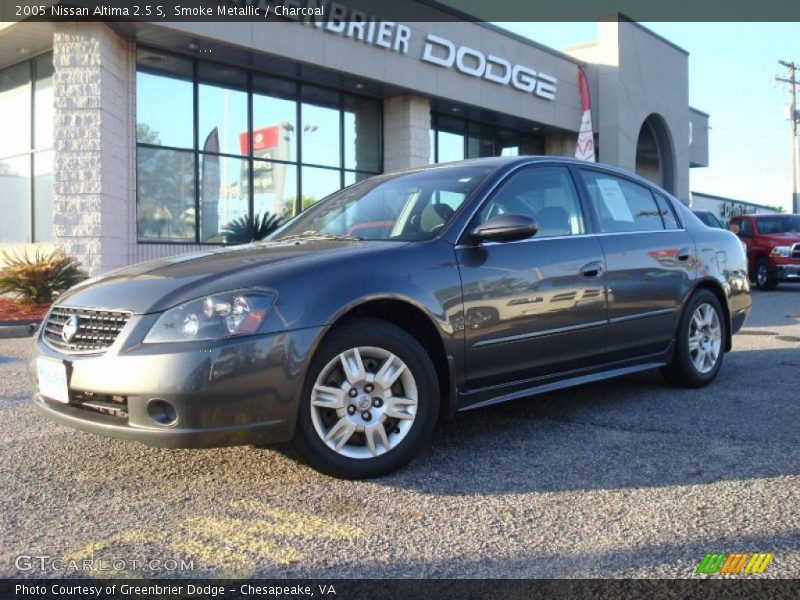 Smoke Metallic / Charcoal 2005 Nissan Altima 2.5 S