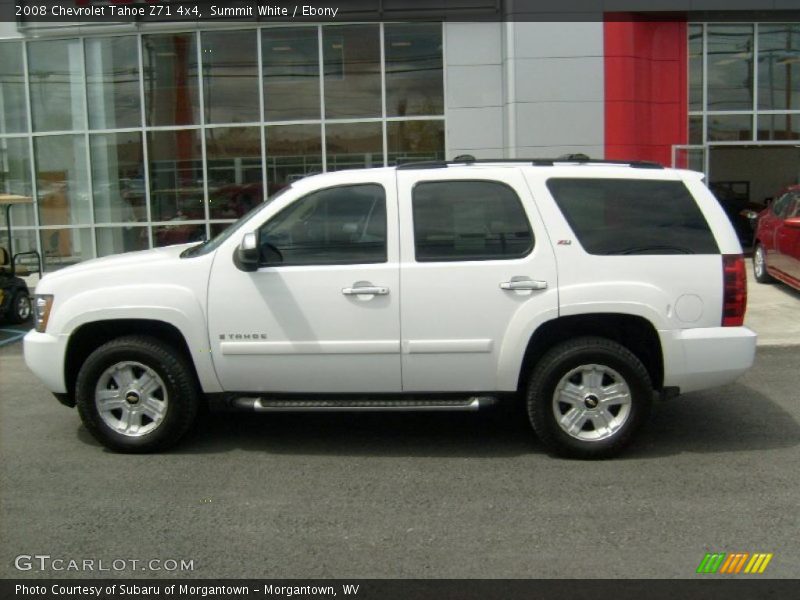 Summit White / Ebony 2008 Chevrolet Tahoe Z71 4x4