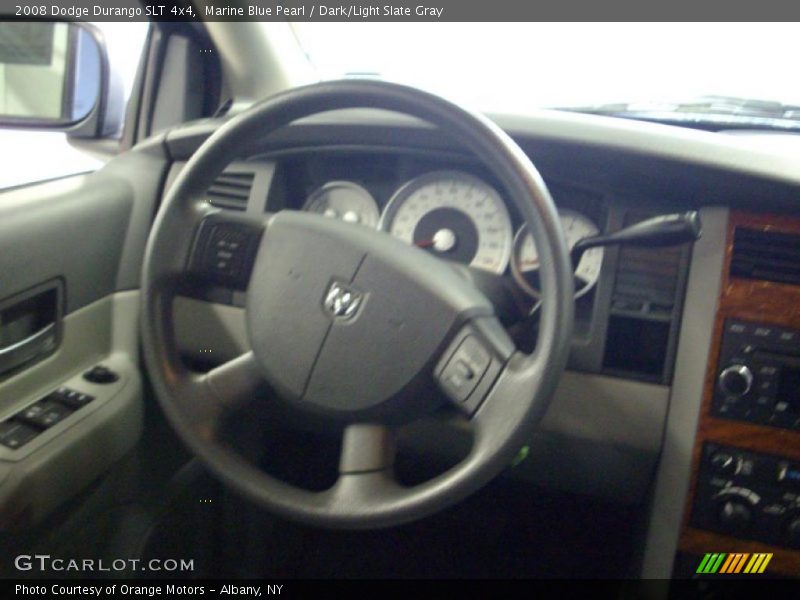 Marine Blue Pearl / Dark/Light Slate Gray 2008 Dodge Durango SLT 4x4