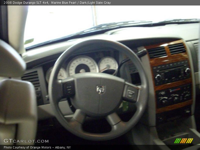 Marine Blue Pearl / Dark/Light Slate Gray 2008 Dodge Durango SLT 4x4