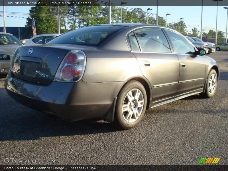 Smoke Metallic / Charcoal 2005 Nissan Altima 2.5 S