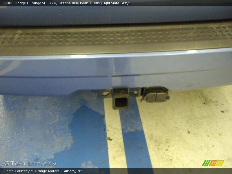 Marine Blue Pearl / Dark/Light Slate Gray 2008 Dodge Durango SLT 4x4