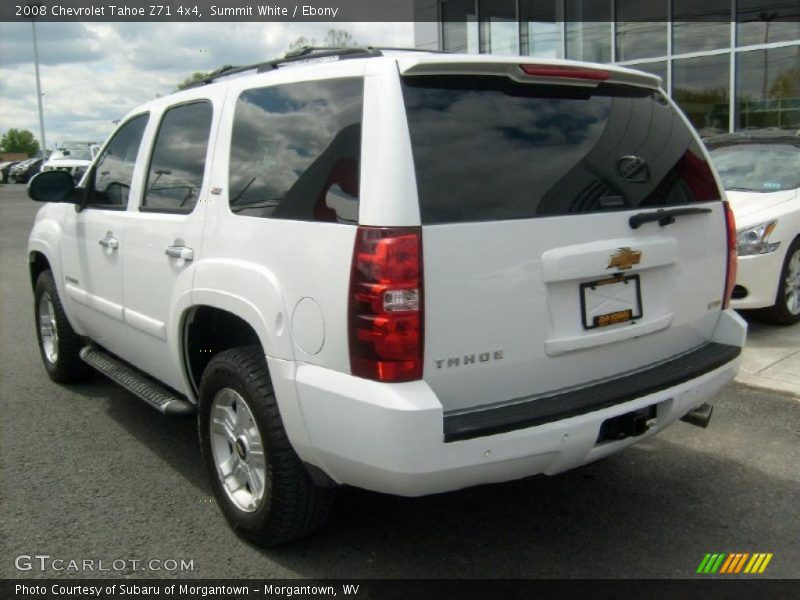 Summit White / Ebony 2008 Chevrolet Tahoe Z71 4x4