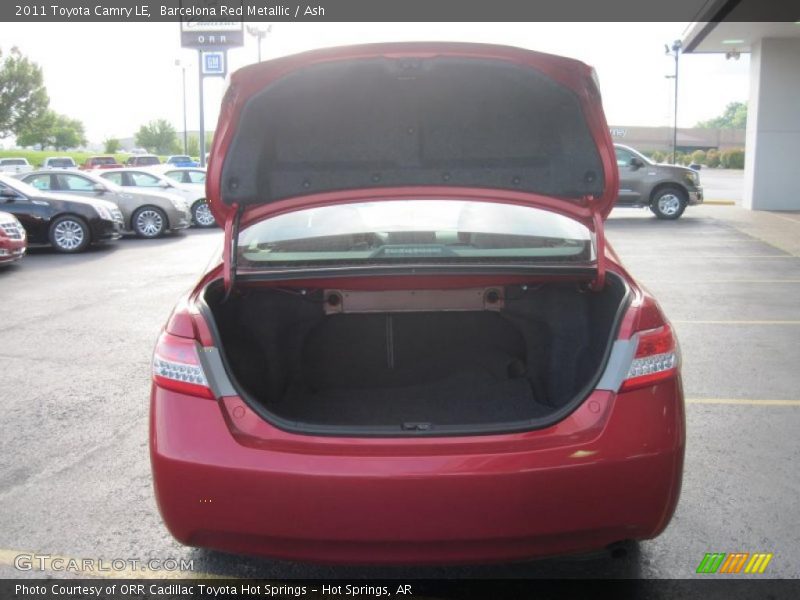 Barcelona Red Metallic / Ash 2011 Toyota Camry LE