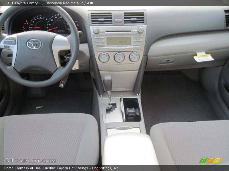 Barcelona Red Metallic / Ash 2011 Toyota Camry LE