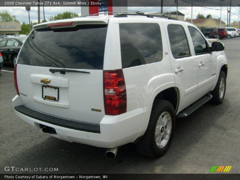 Summit White / Ebony 2008 Chevrolet Tahoe Z71 4x4