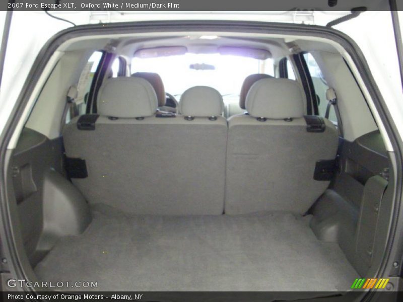 Oxford White / Medium/Dark Flint 2007 Ford Escape XLT