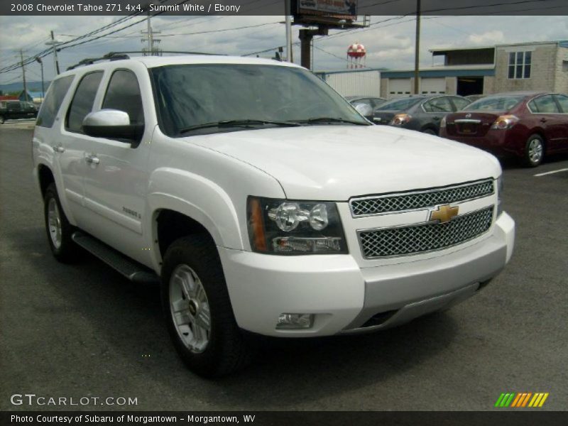 Summit White / Ebony 2008 Chevrolet Tahoe Z71 4x4