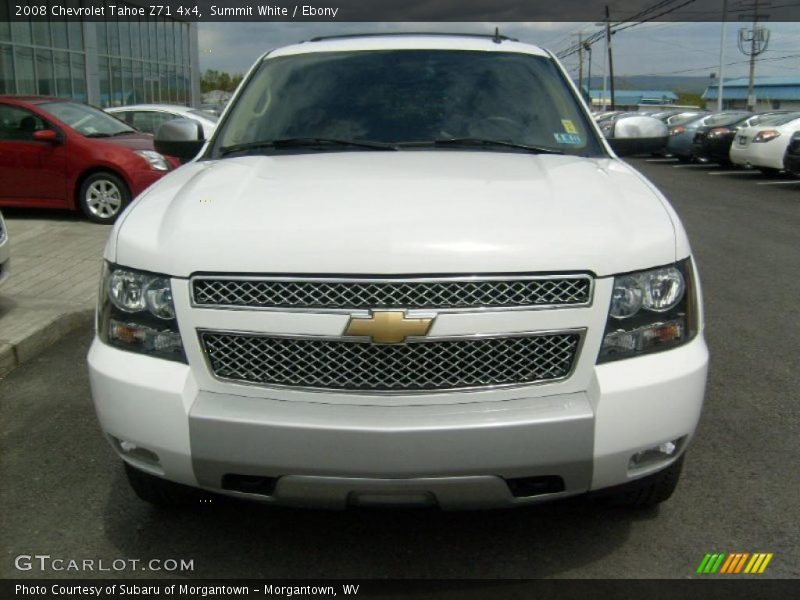Summit White / Ebony 2008 Chevrolet Tahoe Z71 4x4