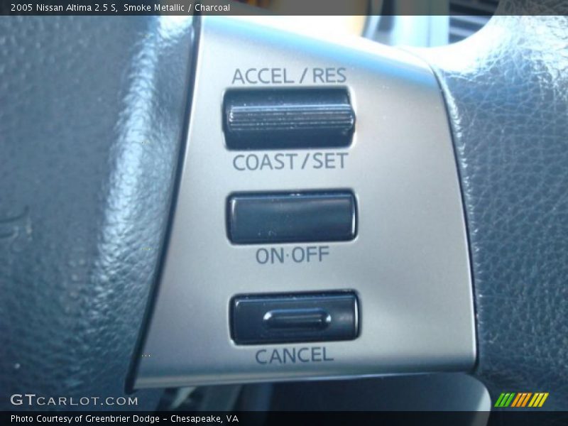 Smoke Metallic / Charcoal 2005 Nissan Altima 2.5 S