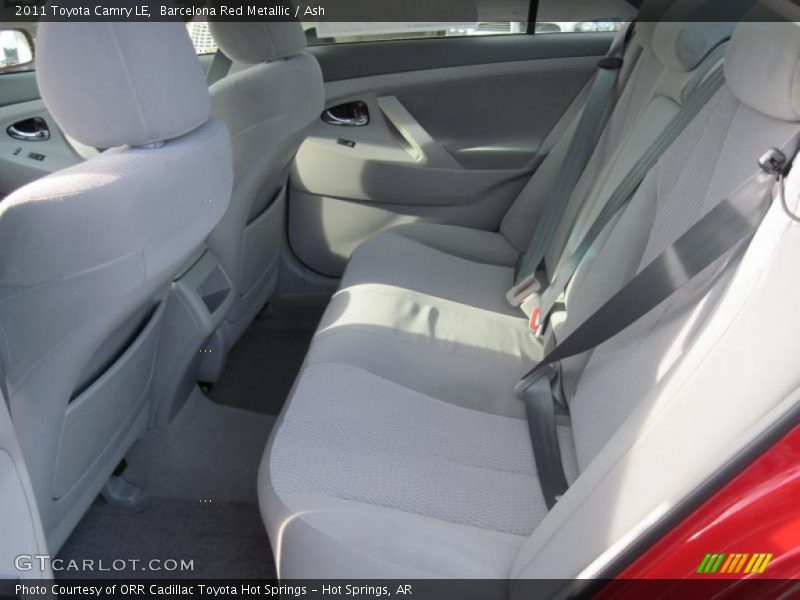 Barcelona Red Metallic / Ash 2011 Toyota Camry LE
