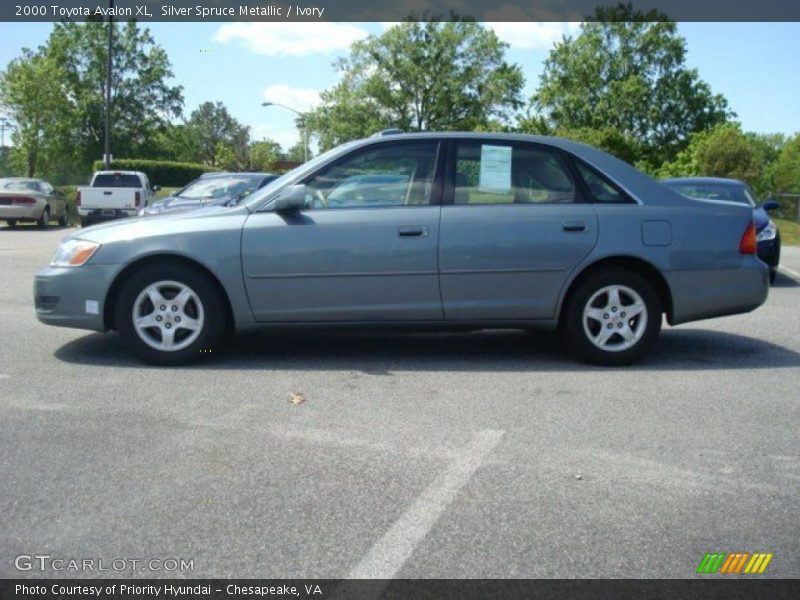 Silver Spruce Metallic / Ivory 2000 Toyota Avalon XL