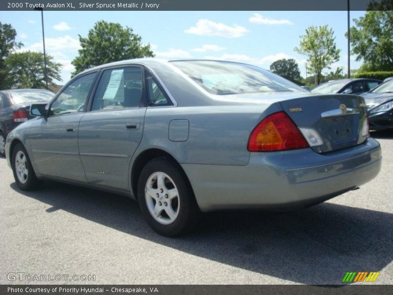 Silver Spruce Metallic / Ivory 2000 Toyota Avalon XL