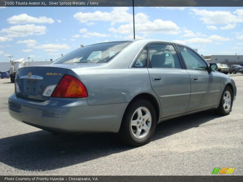 Silver Spruce Metallic / Ivory 2000 Toyota Avalon XL