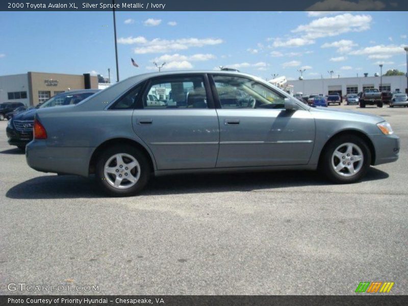 Silver Spruce Metallic / Ivory 2000 Toyota Avalon XL