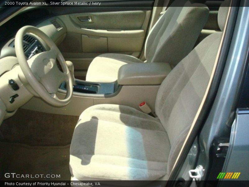 Silver Spruce Metallic / Ivory 2000 Toyota Avalon XL