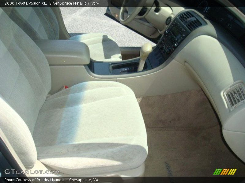 Silver Spruce Metallic / Ivory 2000 Toyota Avalon XL