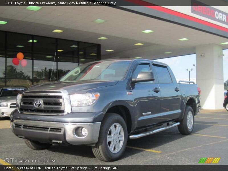 Slate Gray Metallic / Graphite Gray 2010 Toyota Tundra CrewMax