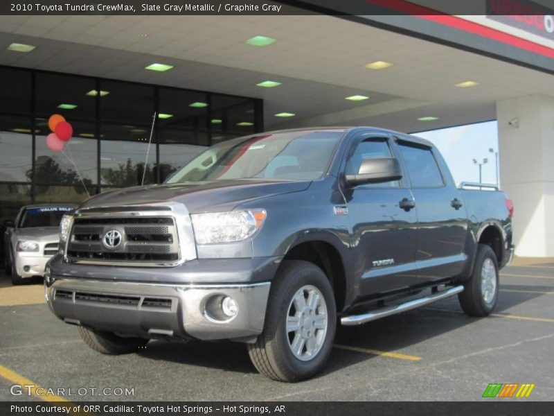 Slate Gray Metallic / Graphite Gray 2010 Toyota Tundra CrewMax