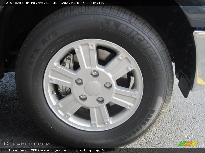 Slate Gray Metallic / Graphite Gray 2010 Toyota Tundra CrewMax