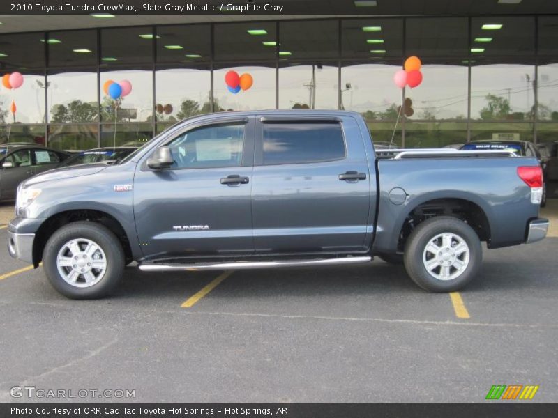 Slate Gray Metallic / Graphite Gray 2010 Toyota Tundra CrewMax