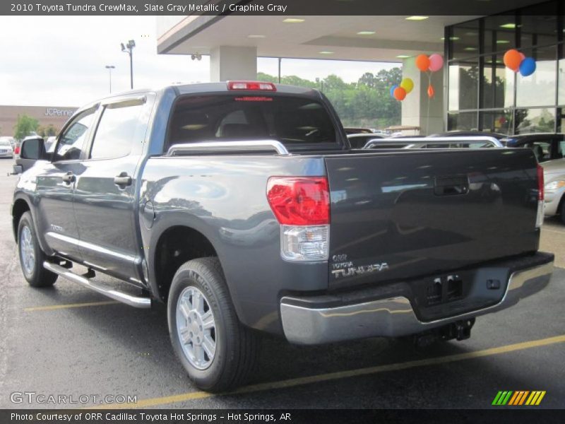 Slate Gray Metallic / Graphite Gray 2010 Toyota Tundra CrewMax
