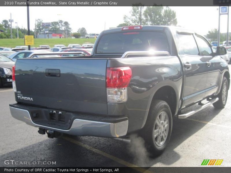Slate Gray Metallic / Graphite Gray 2010 Toyota Tundra CrewMax