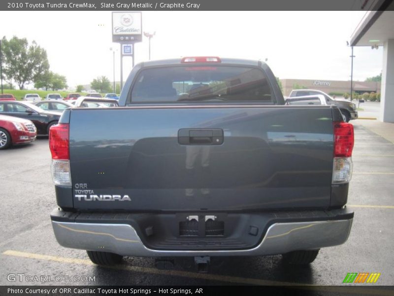 Slate Gray Metallic / Graphite Gray 2010 Toyota Tundra CrewMax