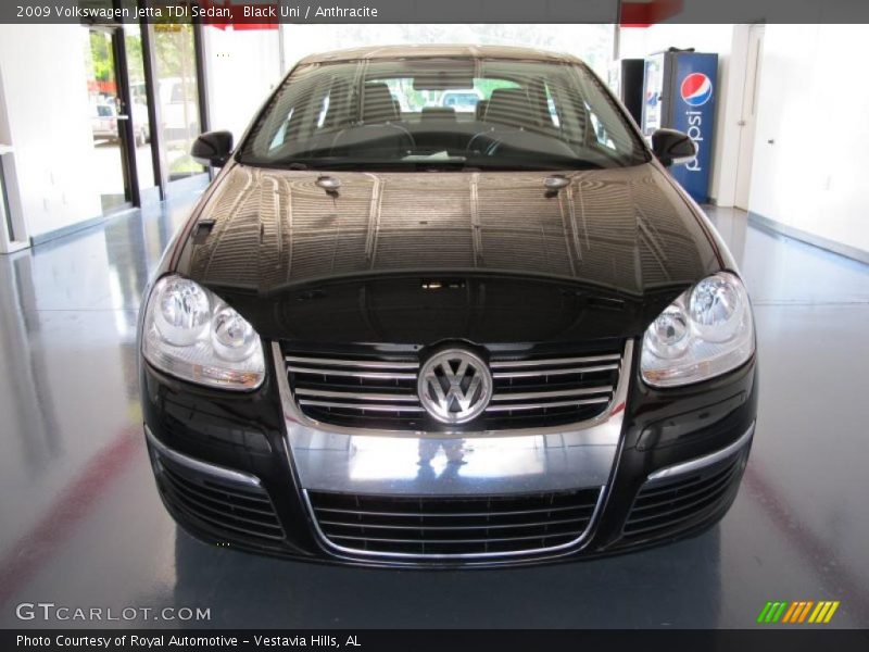 Black Uni / Anthracite 2009 Volkswagen Jetta TDI Sedan