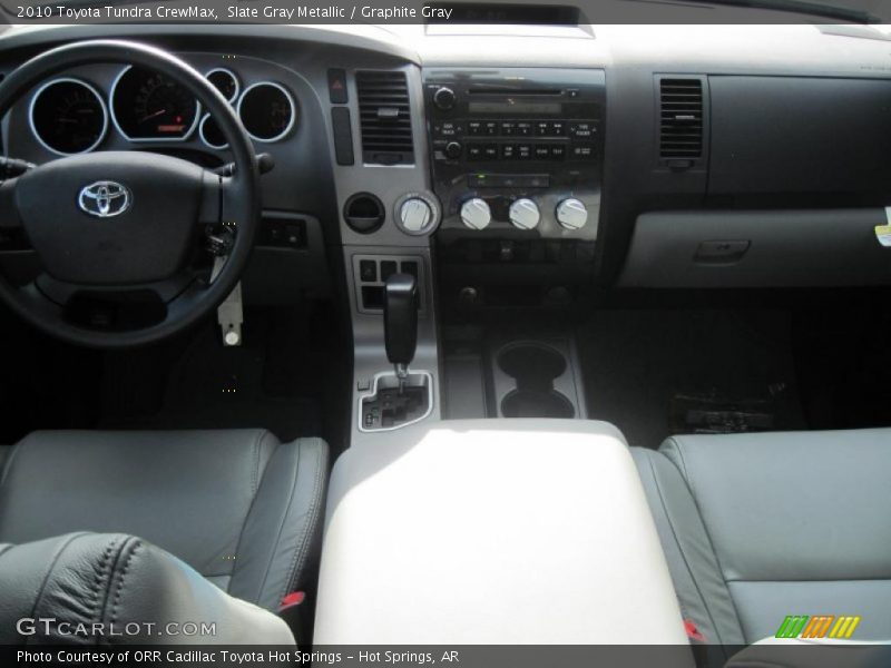 Slate Gray Metallic / Graphite Gray 2010 Toyota Tundra CrewMax