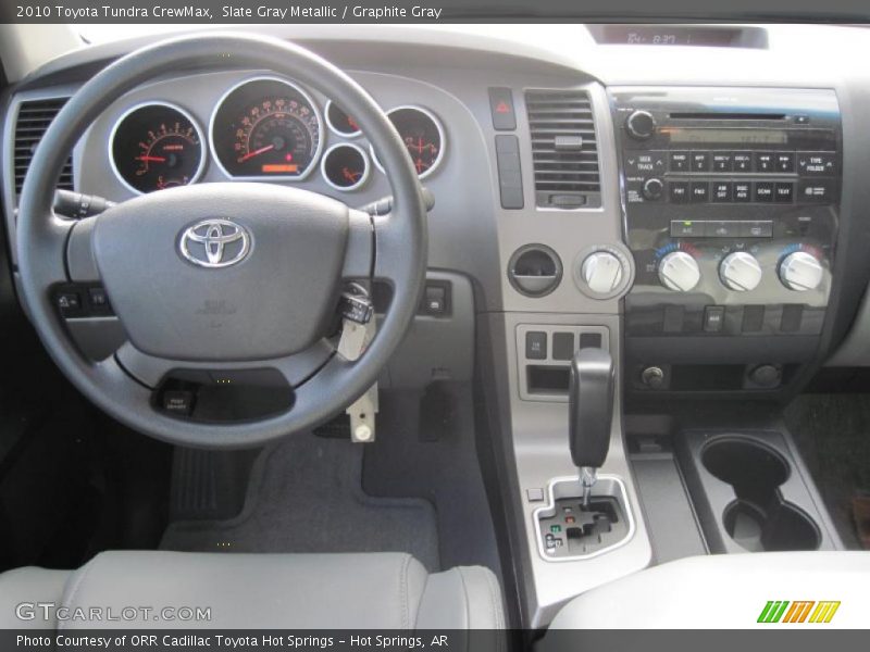 Slate Gray Metallic / Graphite Gray 2010 Toyota Tundra CrewMax