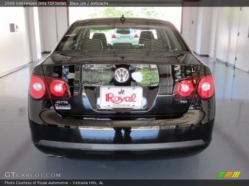 Black Uni / Anthracite 2009 Volkswagen Jetta TDI Sedan