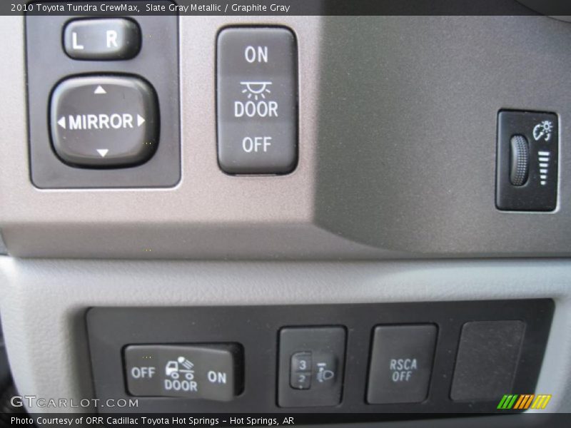 Slate Gray Metallic / Graphite Gray 2010 Toyota Tundra CrewMax