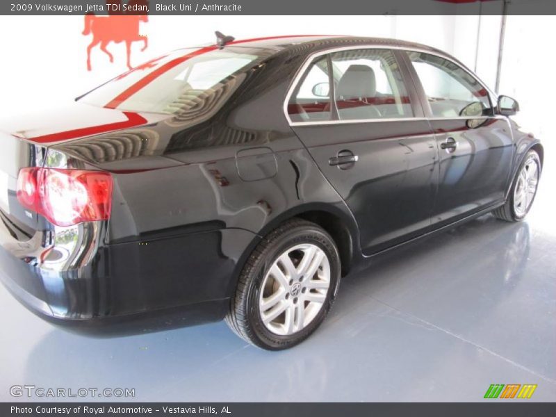 Black Uni / Anthracite 2009 Volkswagen Jetta TDI Sedan