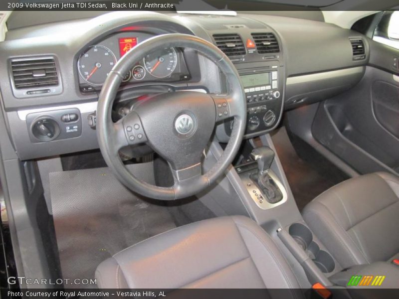 Black Uni / Anthracite 2009 Volkswagen Jetta TDI Sedan