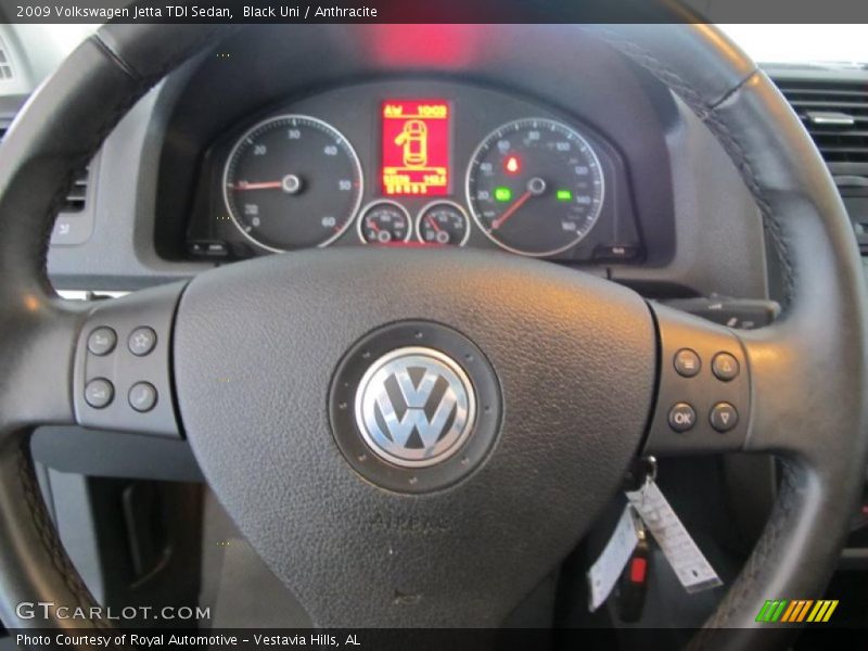 Black Uni / Anthracite 2009 Volkswagen Jetta TDI Sedan