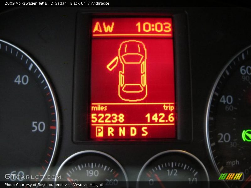 Black Uni / Anthracite 2009 Volkswagen Jetta TDI Sedan