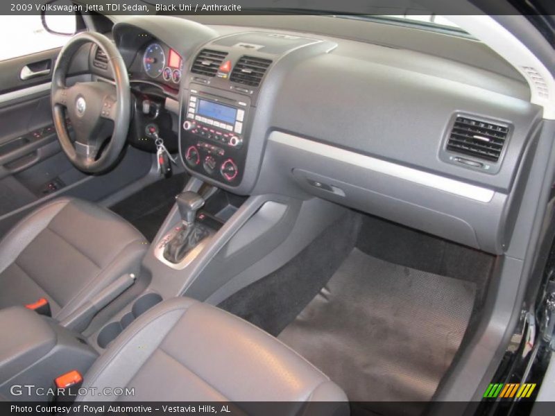 Black Uni / Anthracite 2009 Volkswagen Jetta TDI Sedan