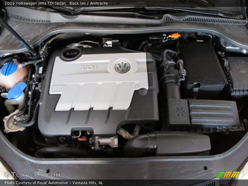 Black Uni / Anthracite 2009 Volkswagen Jetta TDI Sedan