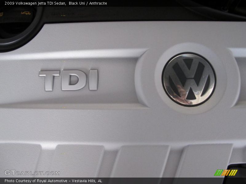 Black Uni / Anthracite 2009 Volkswagen Jetta TDI Sedan