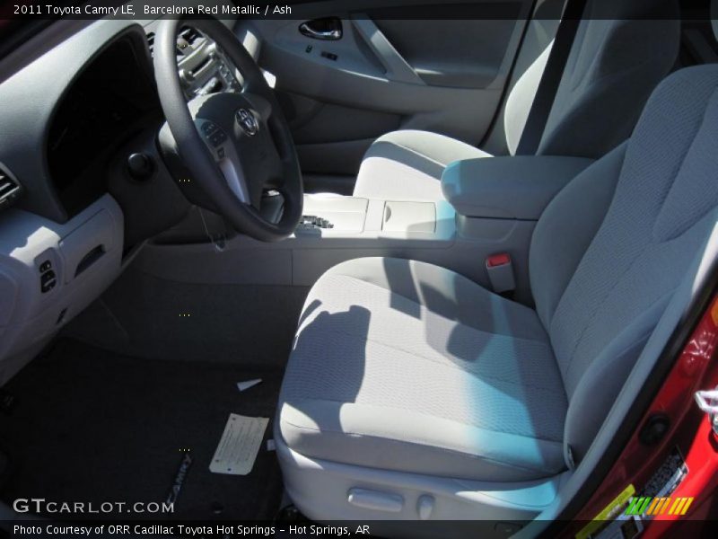 Barcelona Red Metallic / Ash 2011 Toyota Camry LE