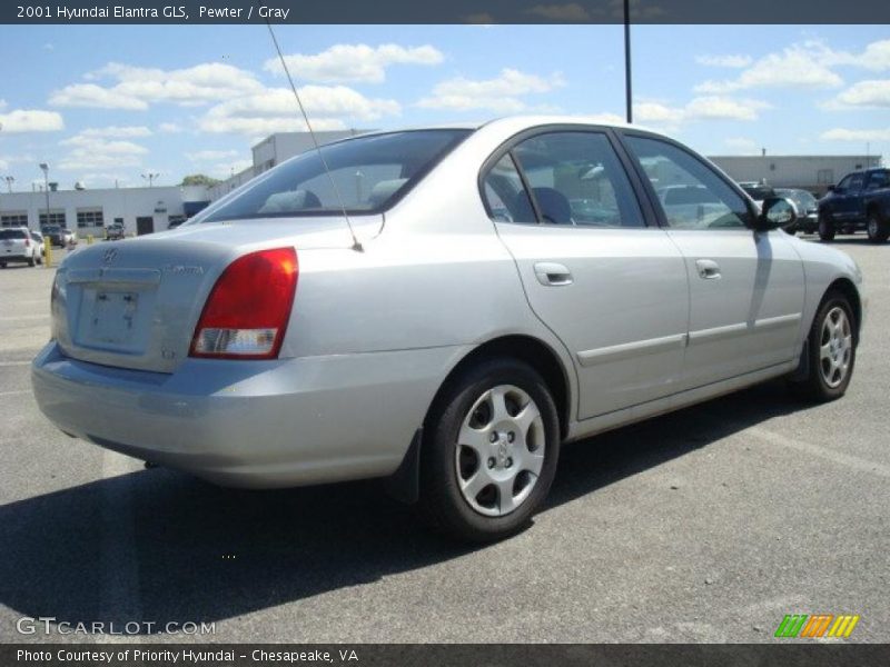 Pewter / Gray 2001 Hyundai Elantra GLS