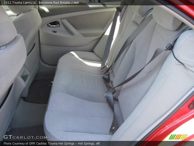 Barcelona Red Metallic / Ash 2011 Toyota Camry LE
