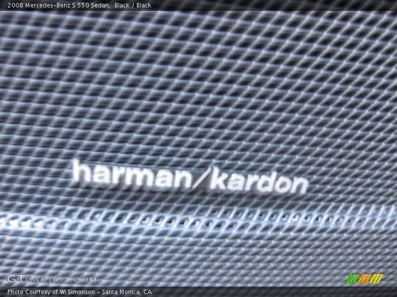 Black / Black 2008 Mercedes-Benz S 550 Sedan