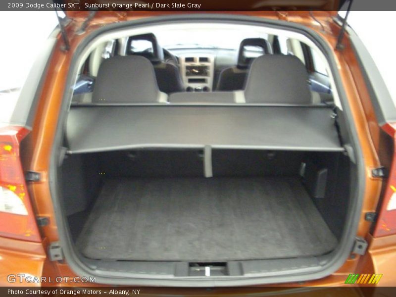 Sunburst Orange Pearl / Dark Slate Gray 2009 Dodge Caliber SXT