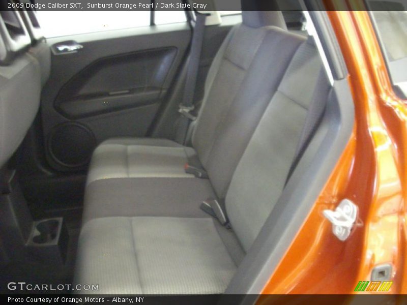 Sunburst Orange Pearl / Dark Slate Gray 2009 Dodge Caliber SXT