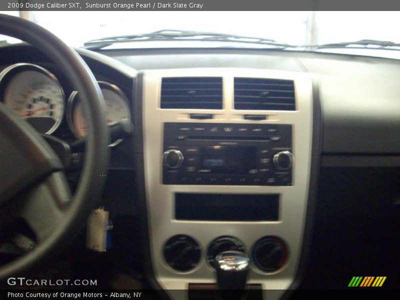 Sunburst Orange Pearl / Dark Slate Gray 2009 Dodge Caliber SXT